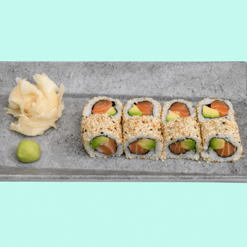 Inside Out Roll Sake Avocado