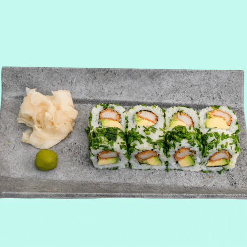 Inside Out Roll Tempura Chicken