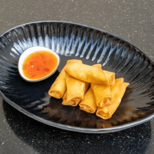 Mini Frühlingsrollen (8 Stück, vegetarisch)