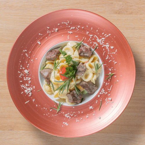 Orechiette di Manzo al Limone