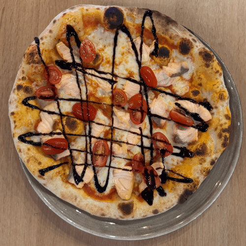 Pizza al Salmone