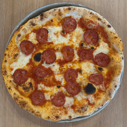 Pizza Calabrese (scharf)