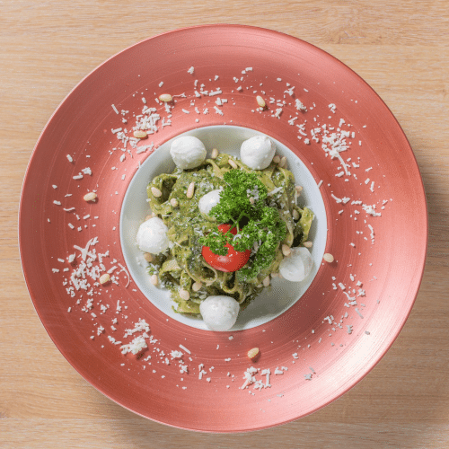 Tagliatelle Pesto Bufalina