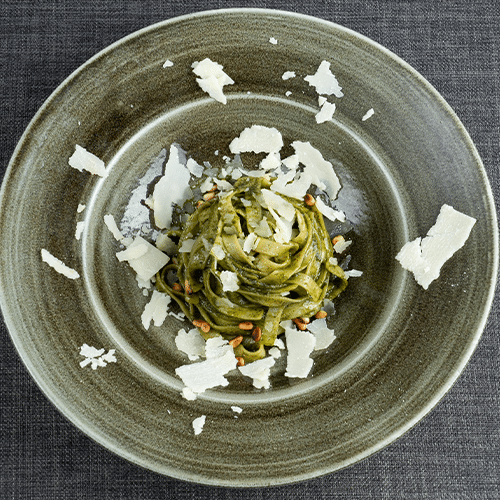 Tagliatelle Pesto Bufalina