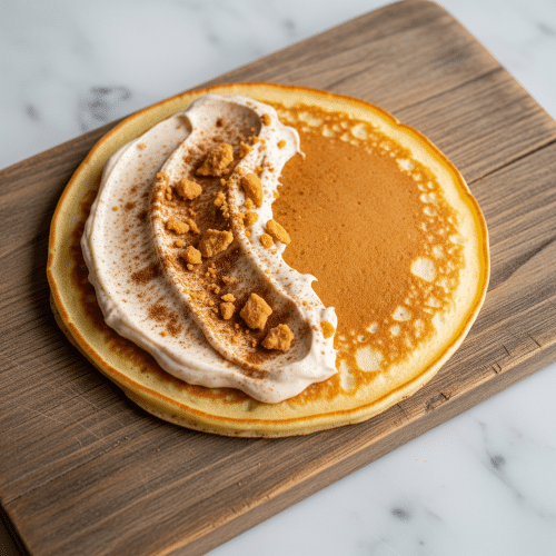 Pancake mit Franzbrötchen-Creme