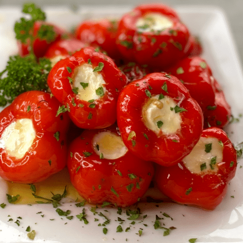 Gefüllte Kirschpaprika