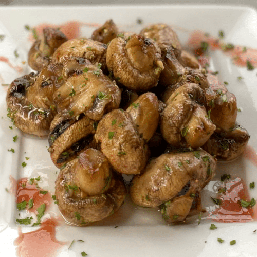 Gegrillte Champignons