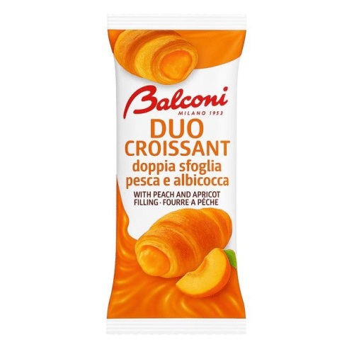 Balconi Duo Croissant mit Aprikosenfüllung 50g
