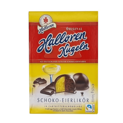 Halloren Original Kugeln Schoko-Eierlikör 125g