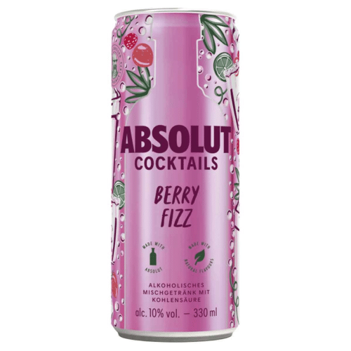 Absolut Cocktails Berry Fizz 0.330l