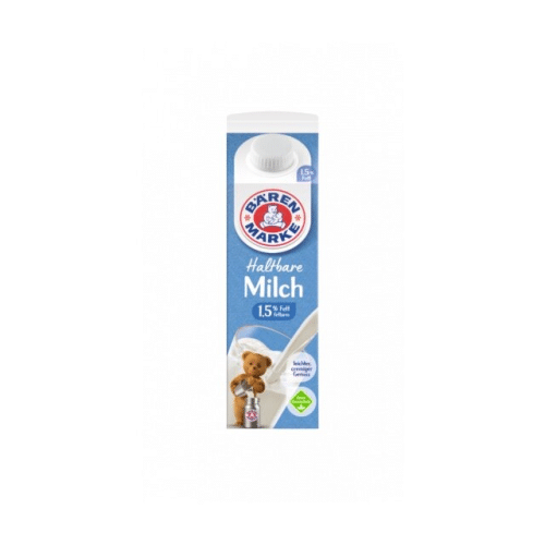 Bärenmarke Die haltbare Alpenmilch 1,5 1l