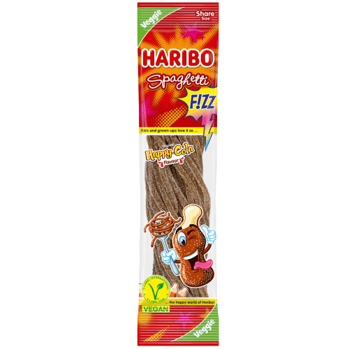 Haribo Spaghetti Happy-Cola Fizz vegan 200g