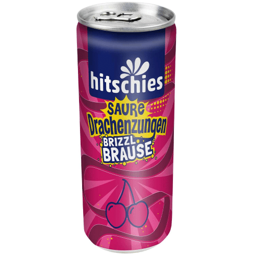 hitschies Saure Drachenzungen brizzl Brause Kirsche 0.25l