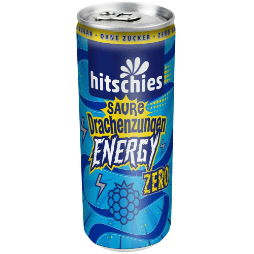 hitschies Saure Drachenzungen Energy Drink Zero 0.25l (Einweg)