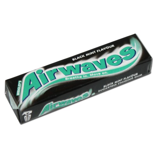 Wrigleys Airwaves Black Mint 14g