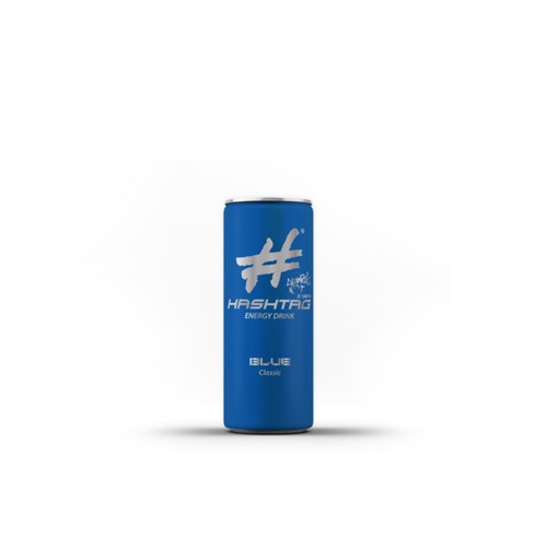 Hashtag Blue Classic Energy Drink 0.25l (EINWEG)