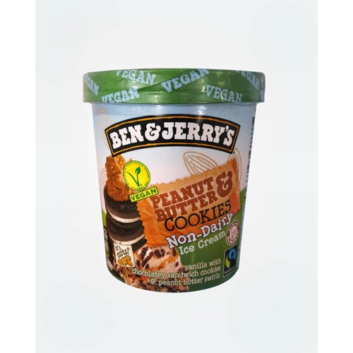 Ben & Jerry's Eis Peanut Butter & Cookies 0.465l