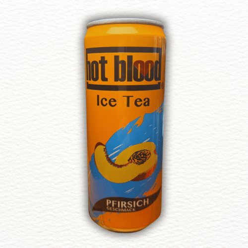 Hot blood Ice Tea Pfirsich 0.33l