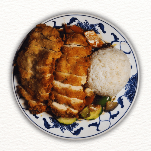 Knuspriges Hühnerfleisch nach Szechuan-Art mit Gemüse (scharf)