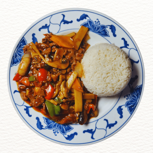 Rindfleisch mit Chili (pikant)