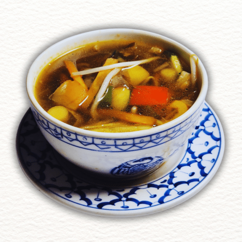 Vegetarische Suppe