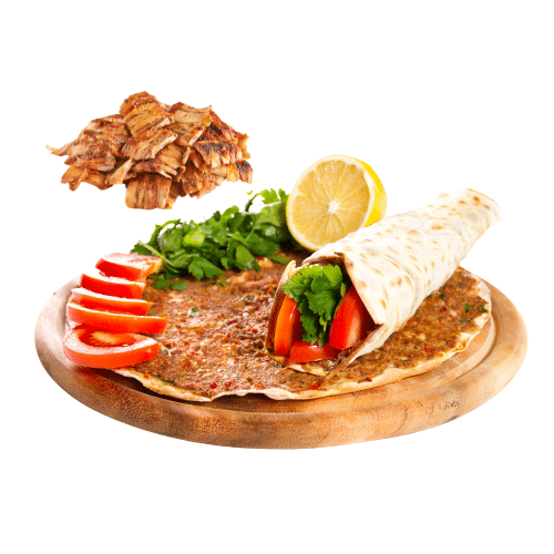 Neu: Lahmacun mit Kebab